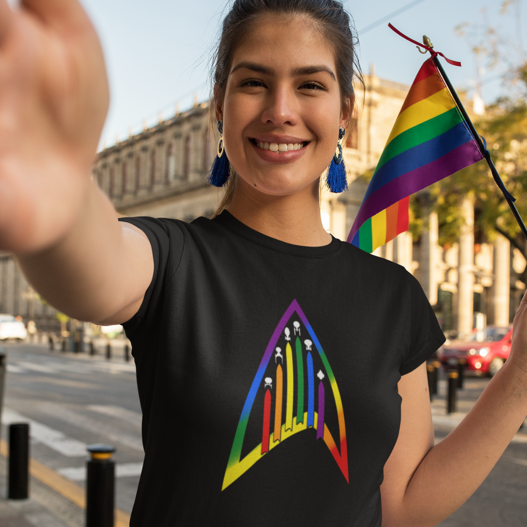 To Boldly Go - Trek Pride T-Shirt