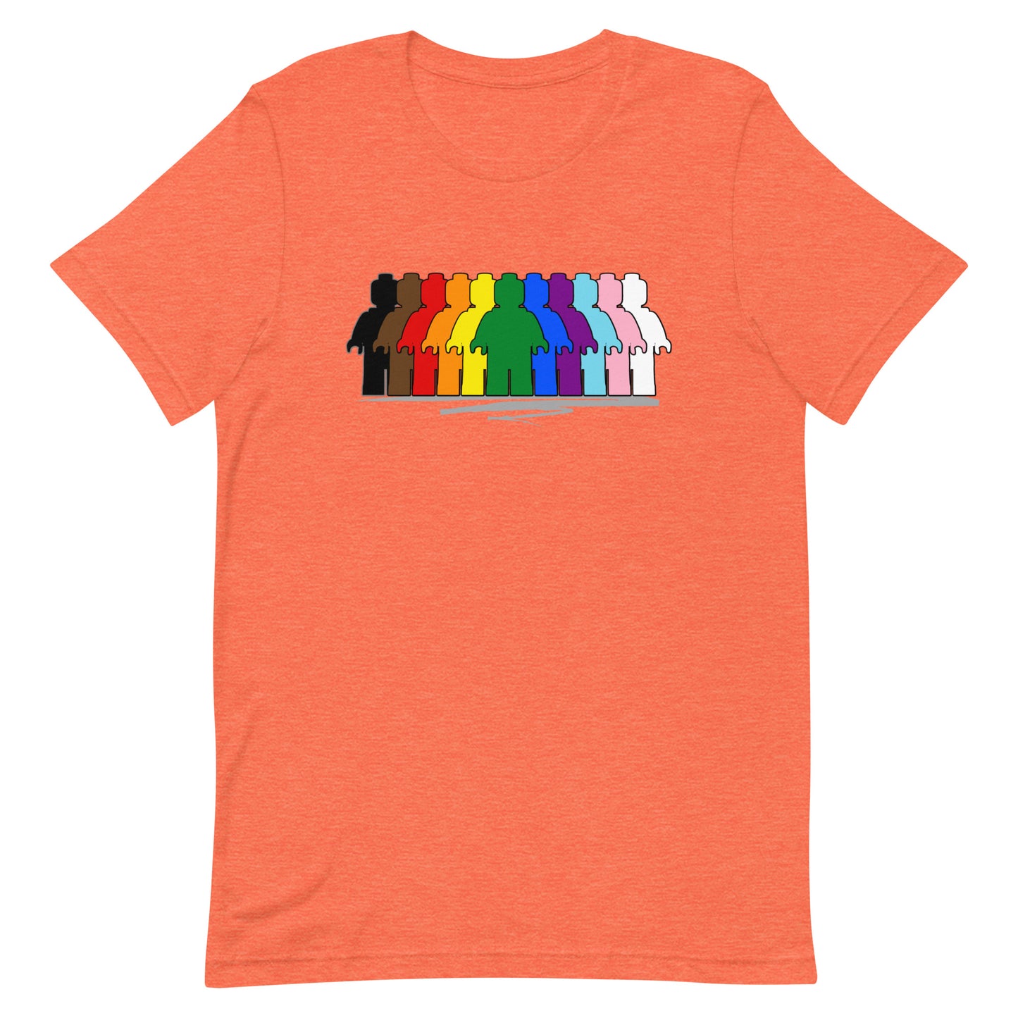 Rainbow LEGO Minifigures T-Shirts