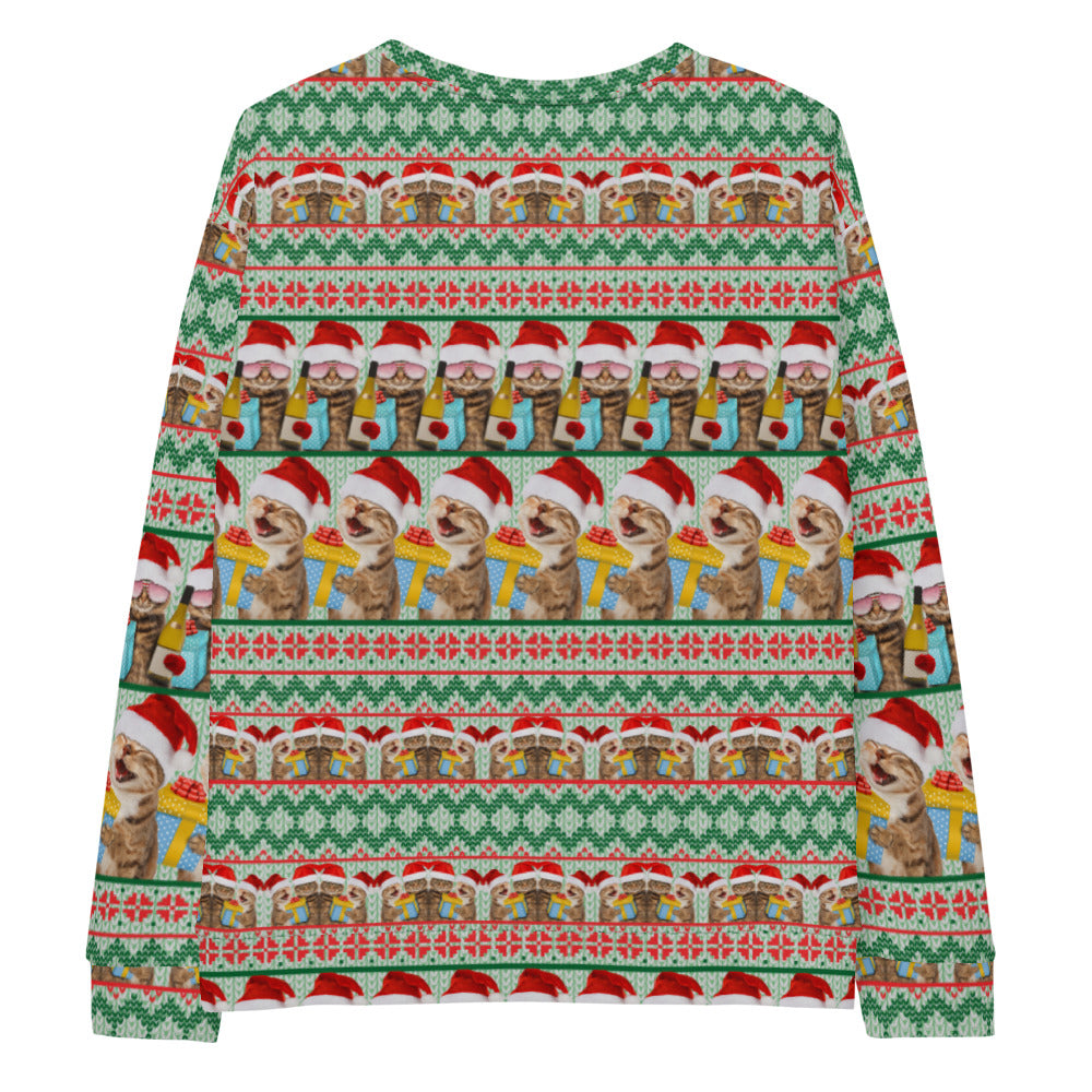 Cat Party Ugly Christmas "Sweater" - HeadhunterGear