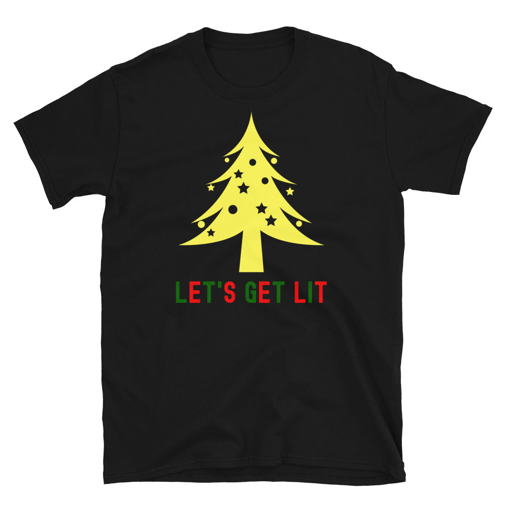 Let's Get Lit Christmas Shirt - Headhunter Gear