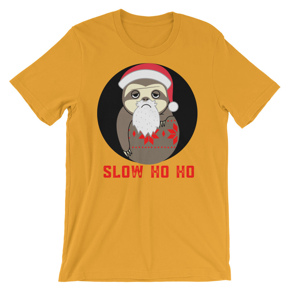 Slow Ho Ho Sloth Christmas Shirt - Headhunter Gear