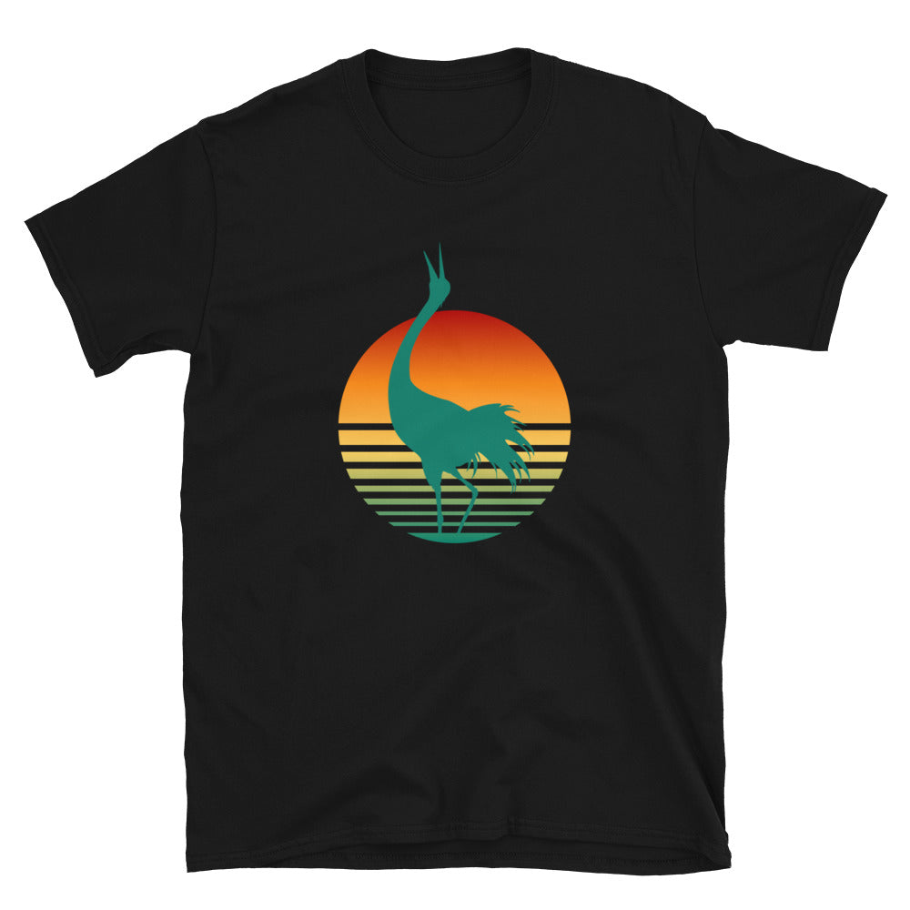 Crane Over Moon T-Shirt - HeadhunterGear
