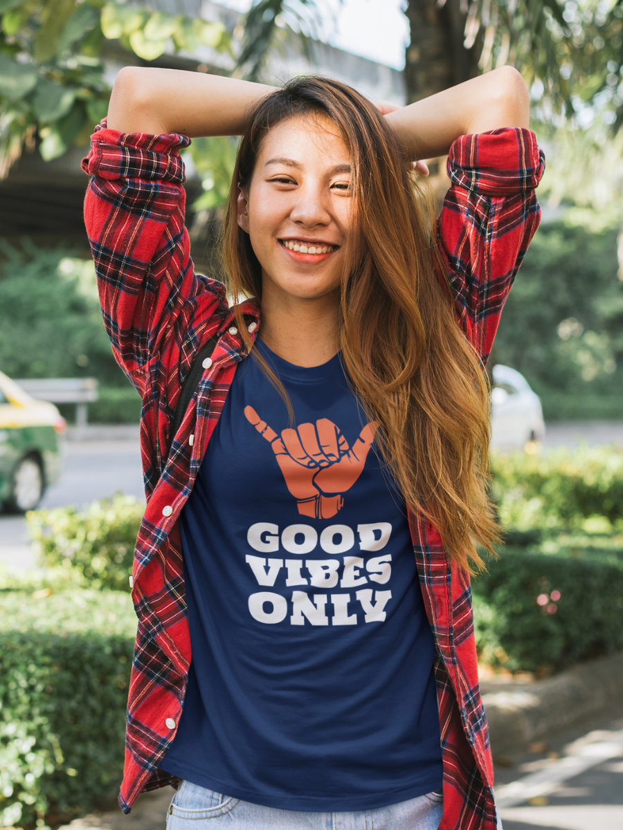 Good Vibes Hang Loose T-Shirt - HeadhunterGear