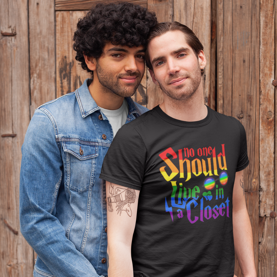No One Should Live In a Closet Pride T-Shirt