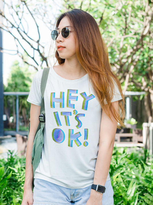 Hey It's Ok Retro T-Shirt - HeadhunterGear