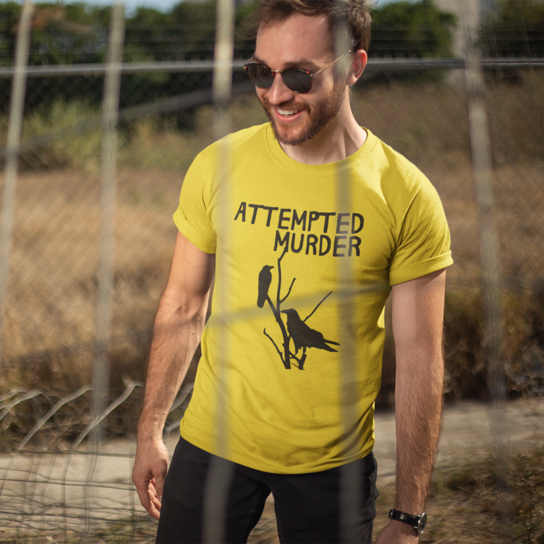 Attempted Murder Crow T-Shirt - HeadhunterGear
