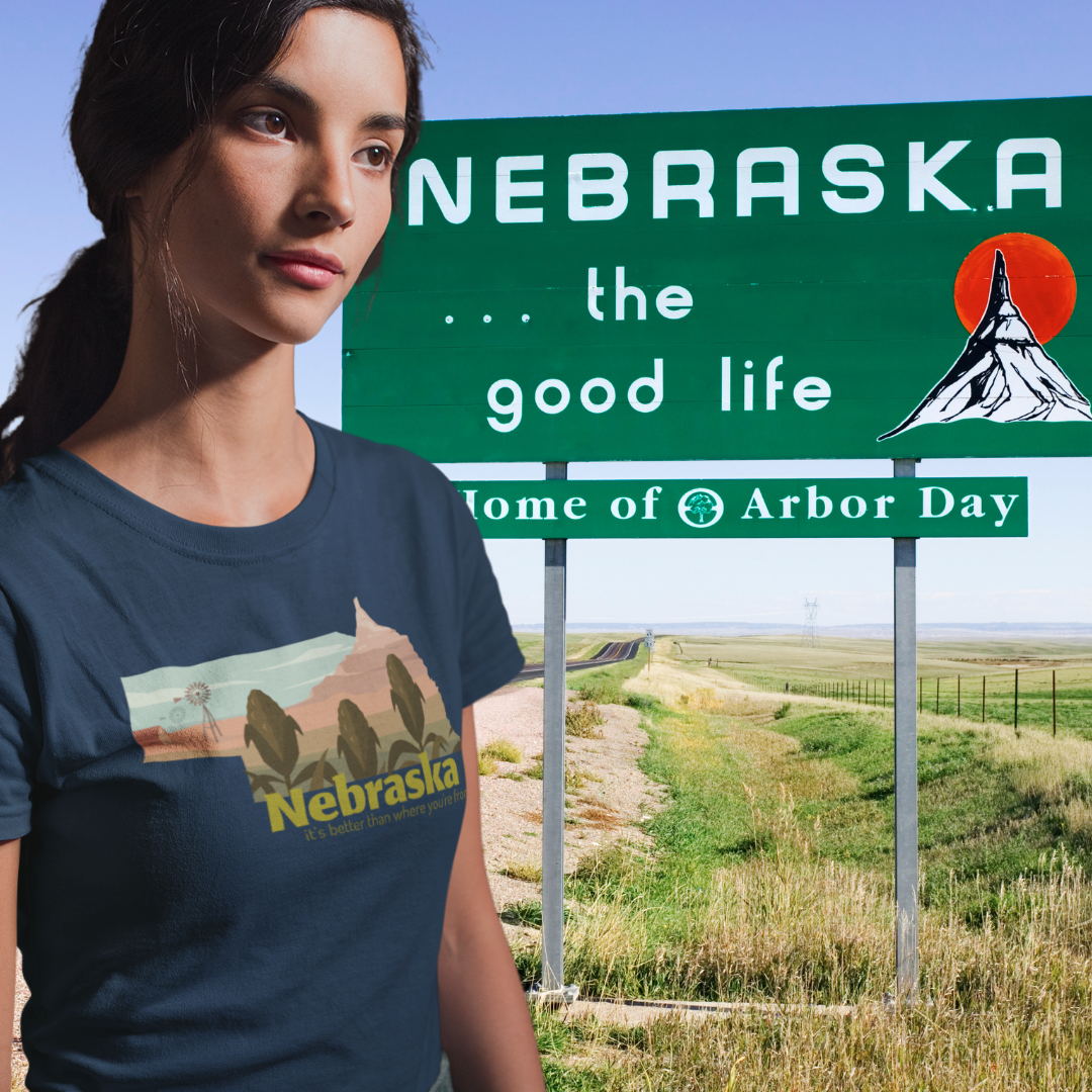 It's Better Than Where You're From - Nebraska T-Shirt - HeadhunterGear