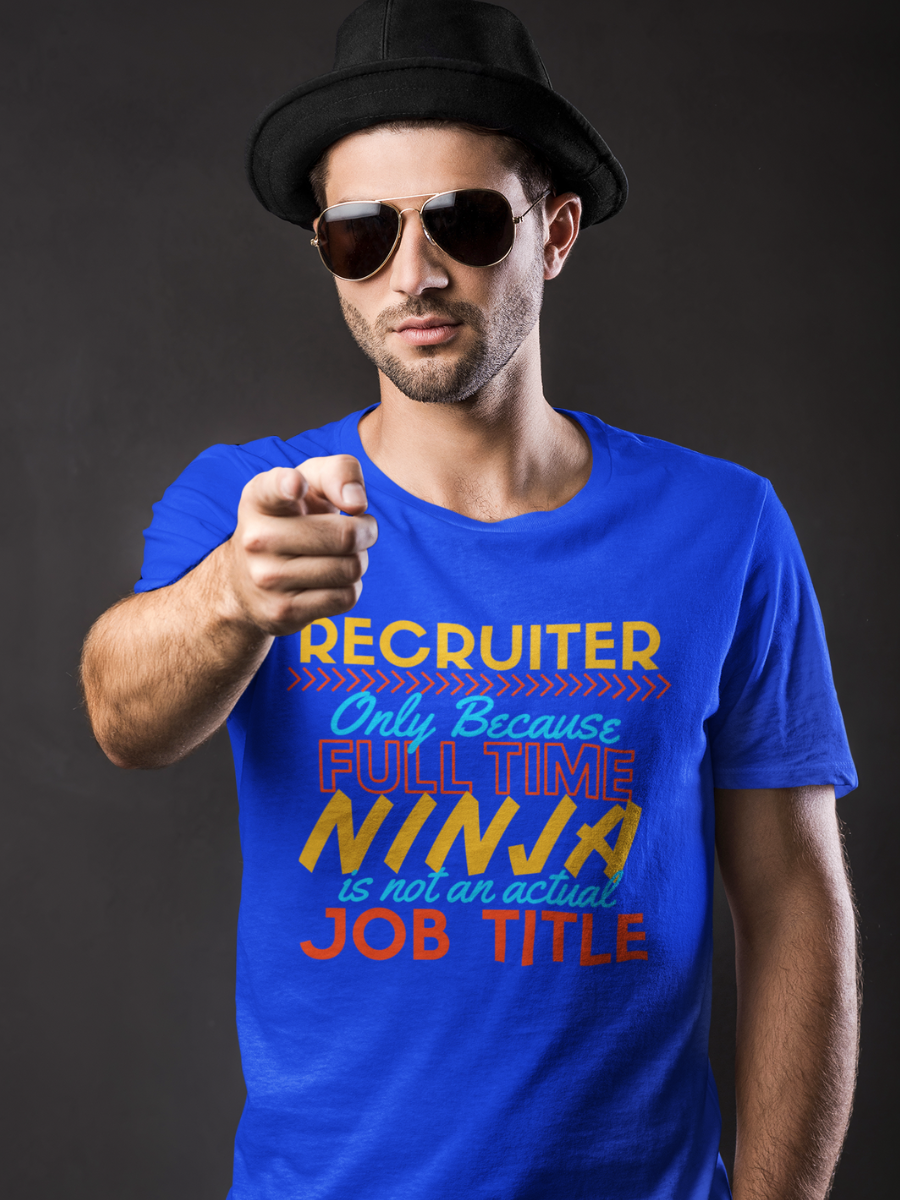Recruiter Ninja T-Shirt - HeadhunterGear