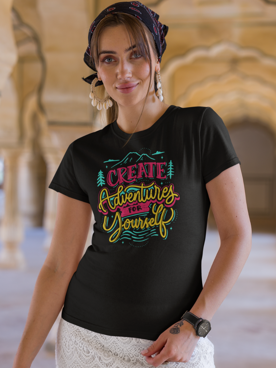 Create Adventure for Yourself T-Shirt - HeadhunterGear
