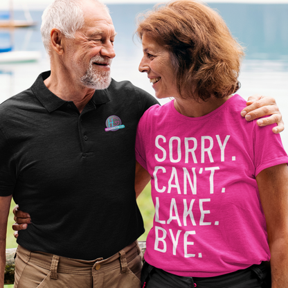 Sorry. Can't. Lake. Bye. T-Shirt