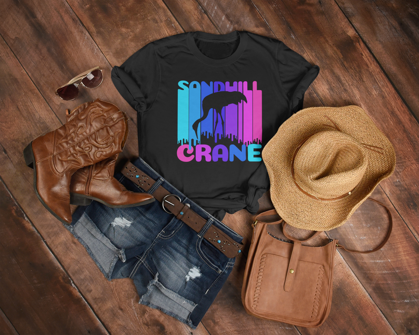 "Crane Team" Sandhill Crane T-Shirt - HeadhunterGear