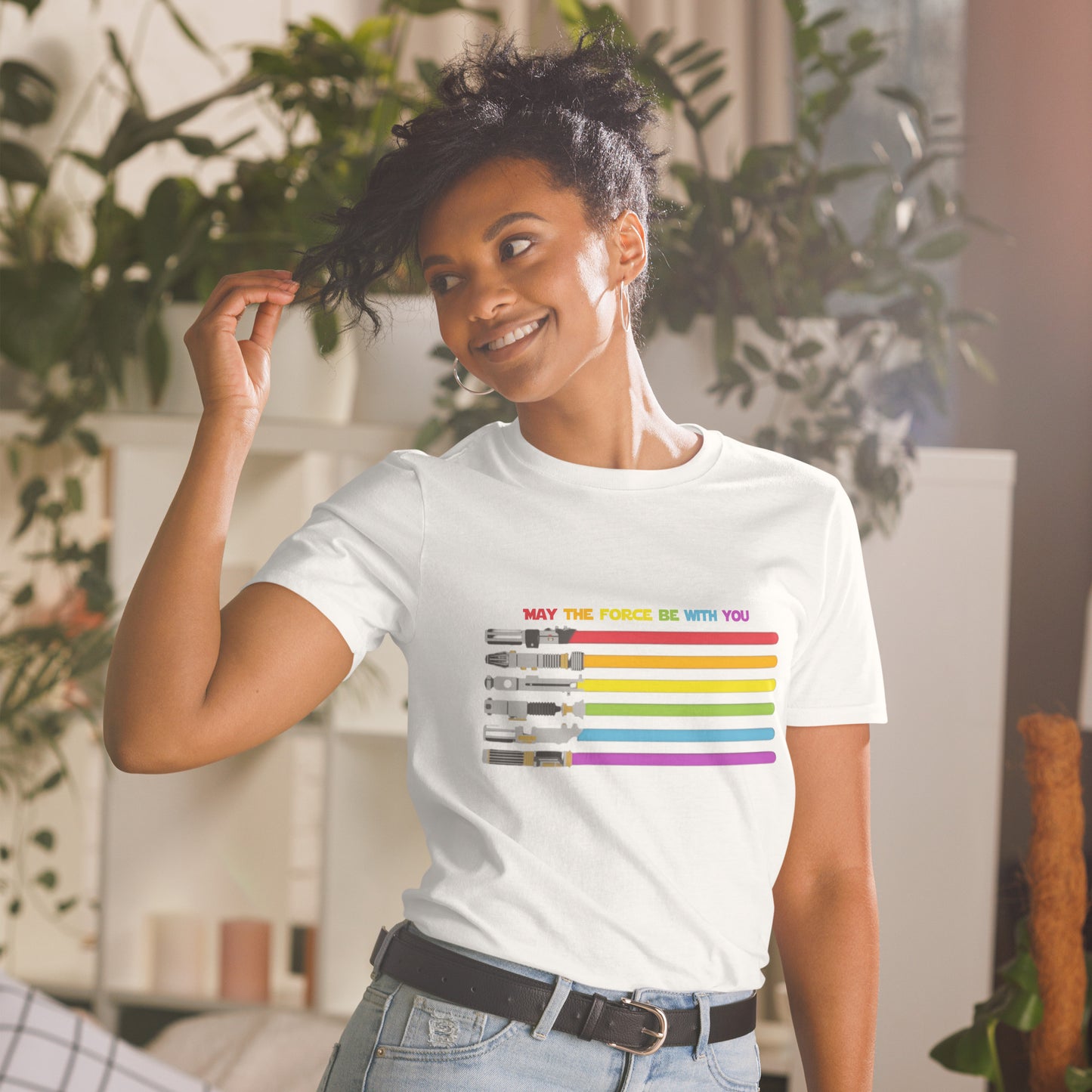 Rainbow Saber Pride T-Shirt