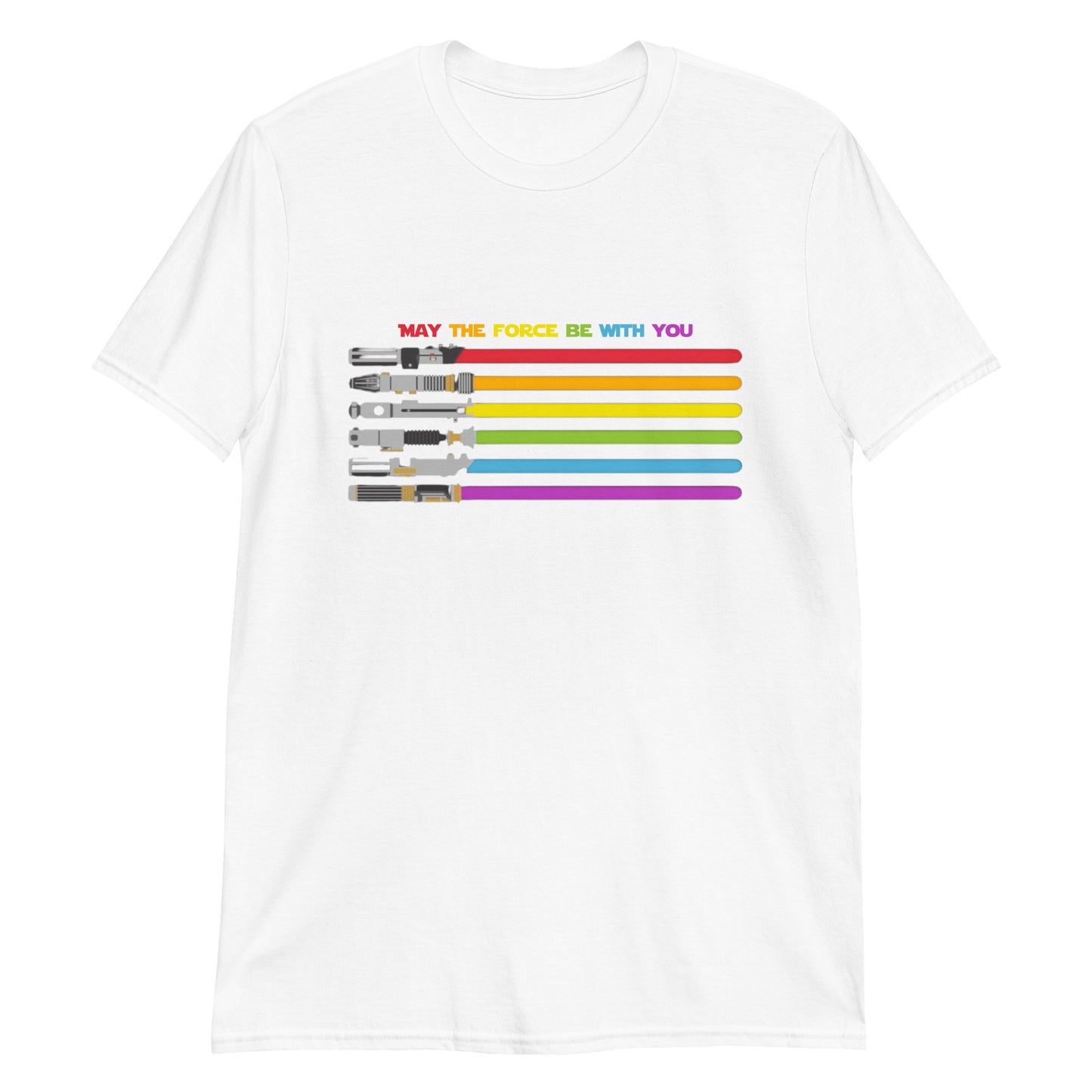 Rainbow Saber Pride T-Shirt