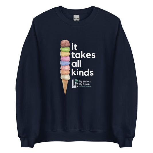 BBBS - It Take All Kinds Sweatshirt