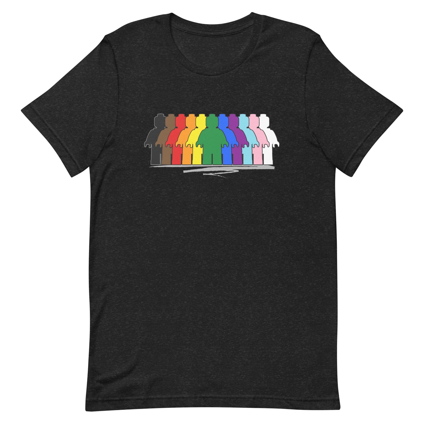 Rainbow LEGO Minifigures T-Shirts