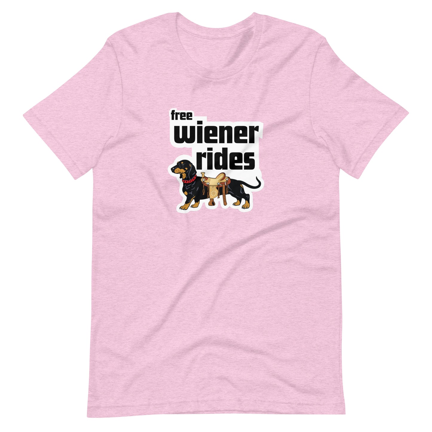 Free Wiener Rides T-Shirt