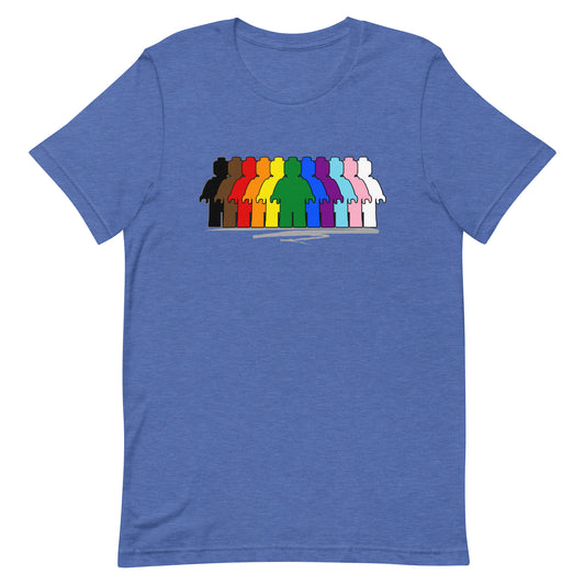Rainbow LEGO Minifigures T-Shirts