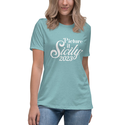 Picture It. Sicily, 2023 - Women's Relaxed Cruise T-Shirt
