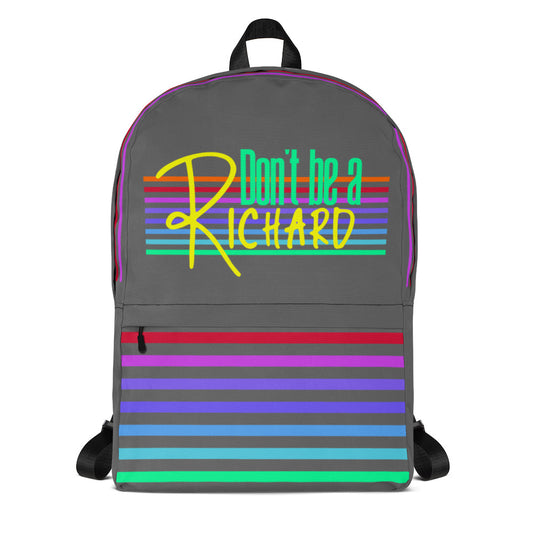 Don't Be a Richard Backpack - HeadhunterGear