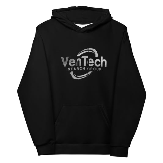 VenTech Search Group Silver Logo Hoodie