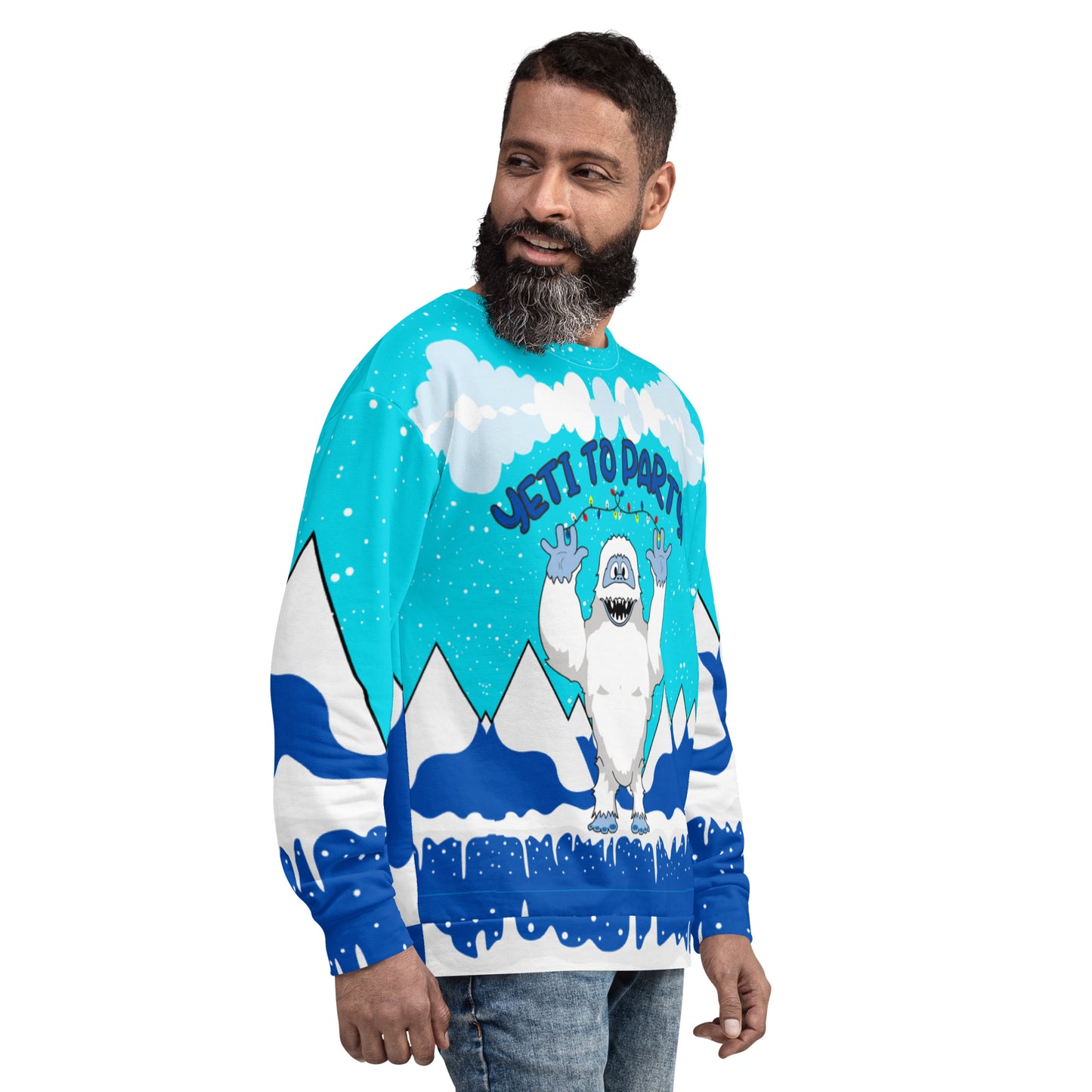 Yeti to Party - Ugly Christmas Sweatshirt