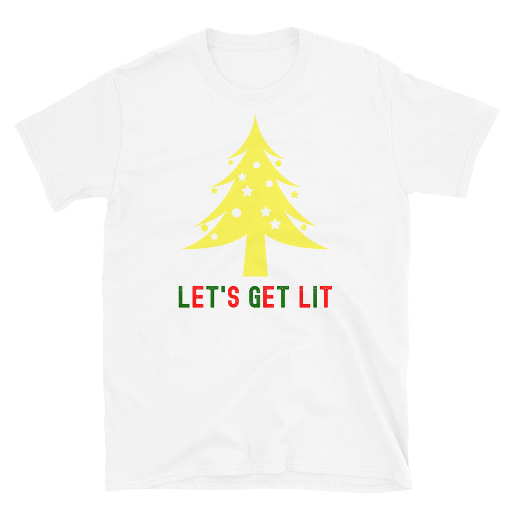 Let's Get Lit Christmas Shirt - Headhunter Gear