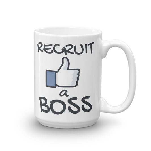 Recruit Like a BOSS Mug - Headhunter Gear