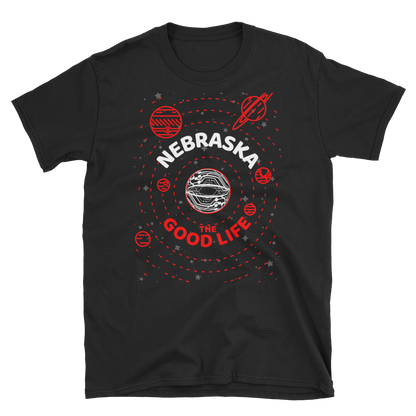 Nebraska the Good Life Space Shirt - Headhunter Gear