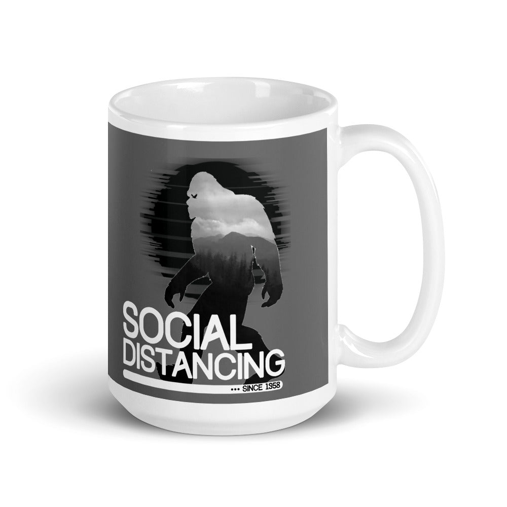 Bigfoot Social Distancing Mug - Headhunter Gear 