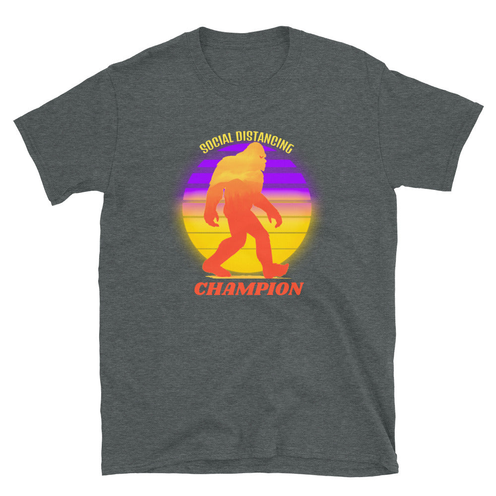 Social Distancing Champion T-Shirt - Headhunter Gear