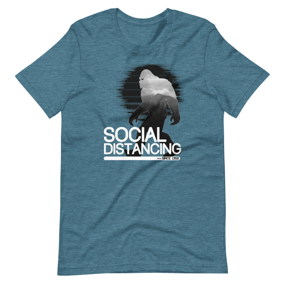 Bigfoot Social Distancing T-Shirt - Headhunter Gear