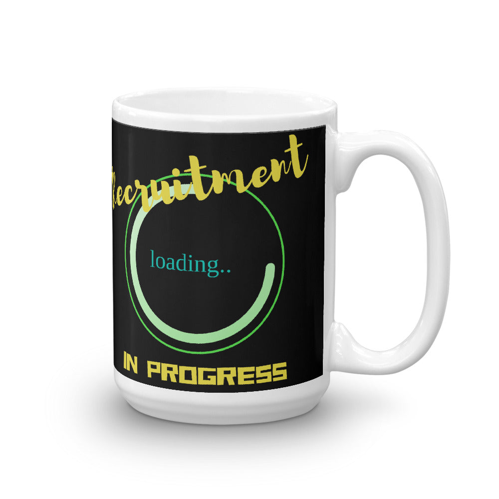 Recruitment in Progress Mug - Headhunter Gear