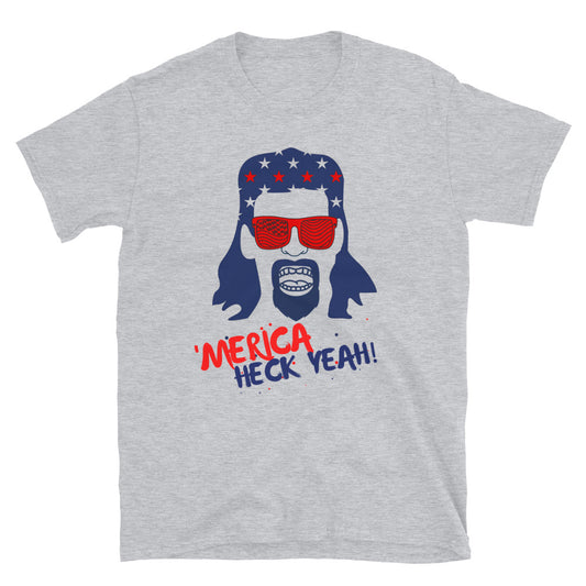 'Merica Heck Yeah! T-Shirt - HeadhunterGear