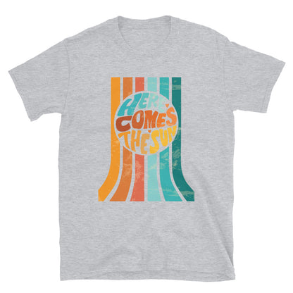 Here Comes the Sun Retro T-Shirt - HeadhunterGear